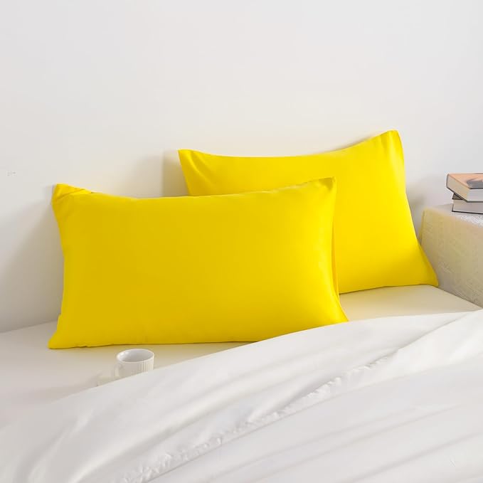 NTBAY Queen Pillow Cases Set, 2 Pack Brushed Microfiber 20x30 Inches, Stain - Image 2