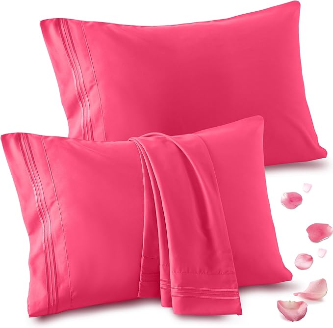 Vonty 2 Pack Standard Pillow Cases by CreateCozyLife