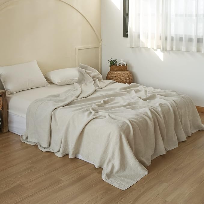 Simple&Opulence French Linen Flat Sheet - Image 7