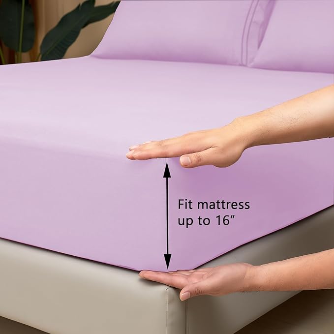 Mejoroom Queen Size Sheet Set - Image 3