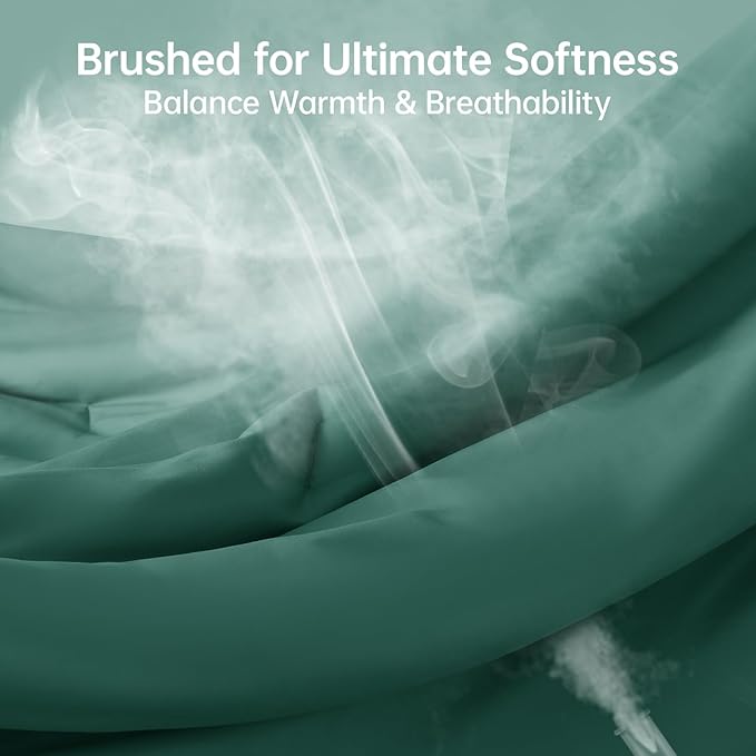 MUXHOMO Full Comforter Sets, All Season Ultra Soft Down Alternative Bedding - Image 3