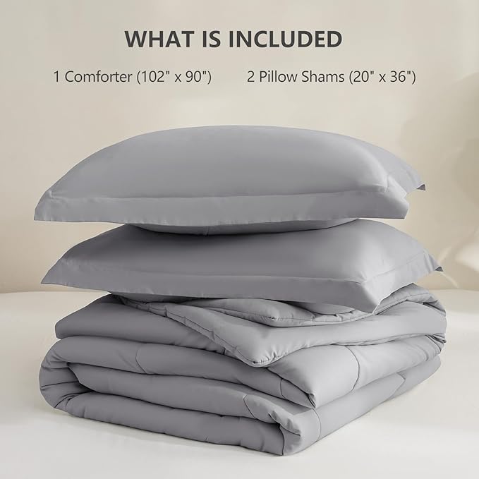CozyLux King Size Comforter Set - Image 6