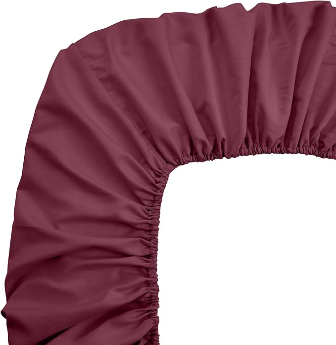 FreshCulture King Fitted Sheets, Bulk Pack of 6, Deep Pocket, Soft Microfiber - Image 4
