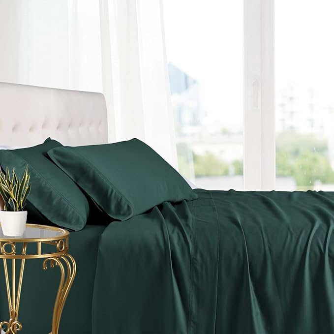Royal Hotel Bedding 100% Natural Viscose Made from Bamboo Sheets, Soft Cooling by RoyalHotelBedding