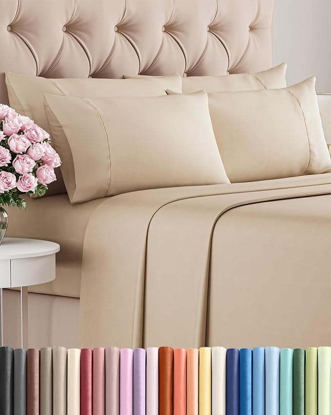 Cal King 6 Piece Sheet Set by CGKUnlimited