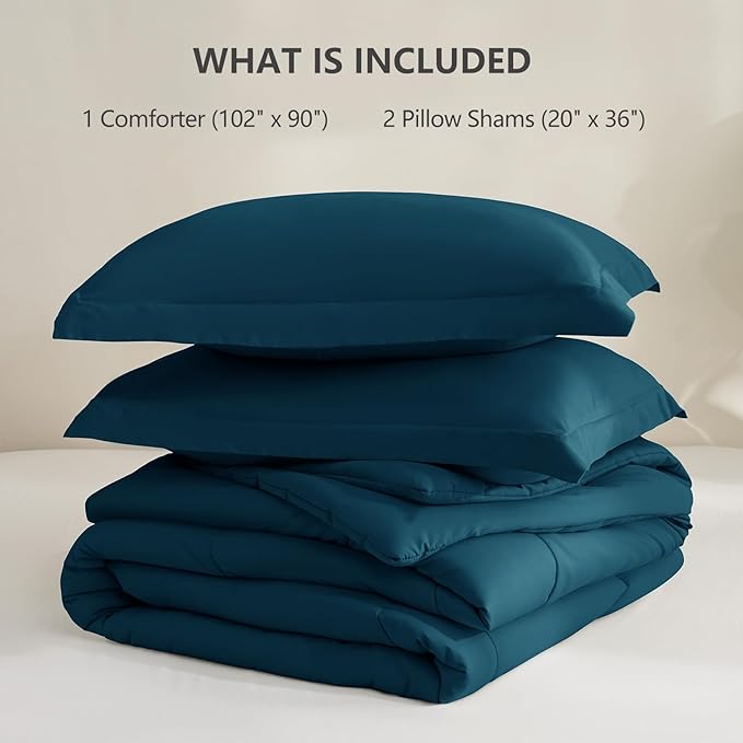 CozyLux King Size Comforter Set - Image 6