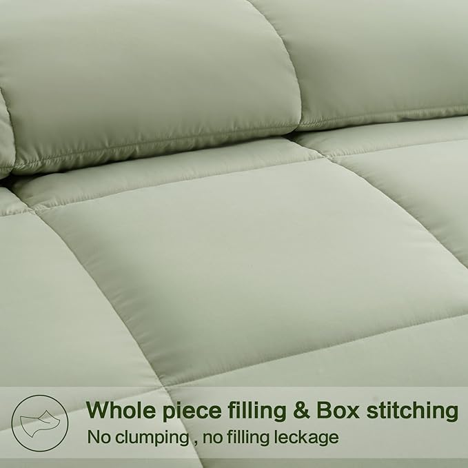 EASELAND Oversized Queen Down Alternative Comforter - Image 3