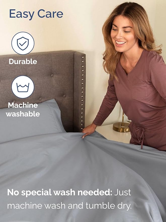 Extra Deep Twin Sheet Set - Image 7