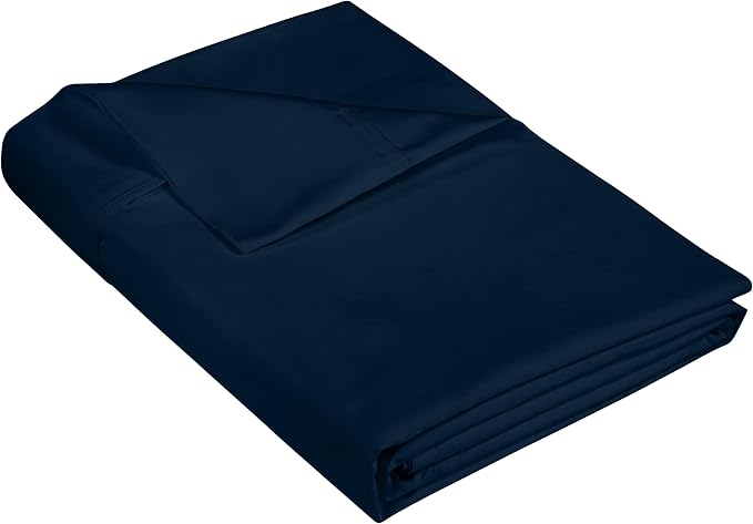 Royale Linen 400 Thread Count 100% American Grown Cotton Flat Sheet by ROYALELINENS
