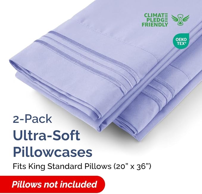 King Standard Pillow Cases Set of 2 - Image 2