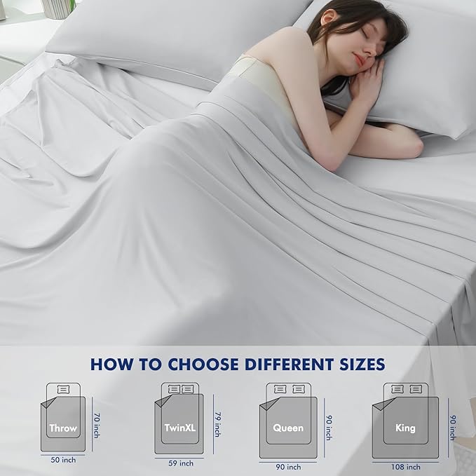 Elegear Cooling Blankets for Hot Sleeper King, Arc-Chill 3.0 Cool Fiber - Image 8