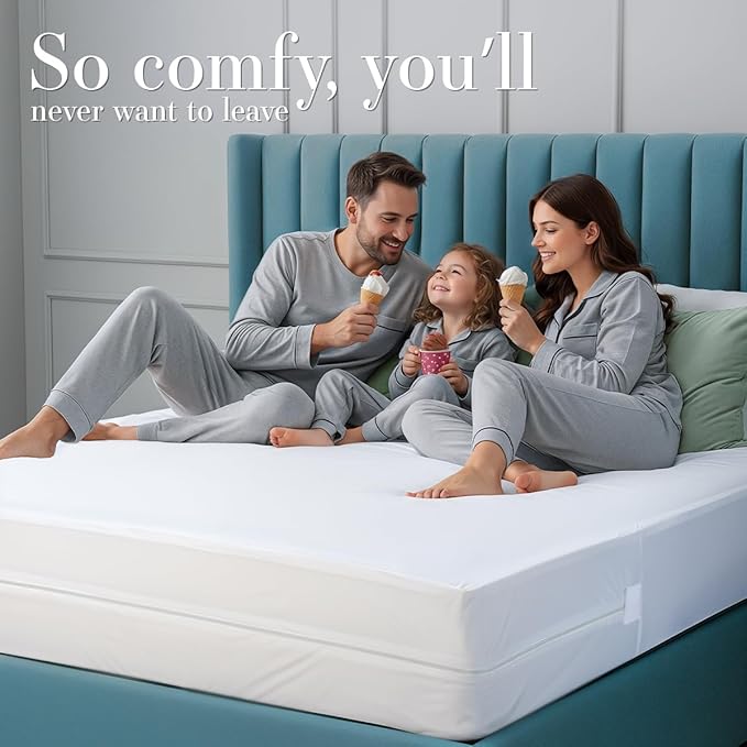 Utopia Bedding Waterproof Mattress Protector Full XL Size, Zippered Mattress - Image 8