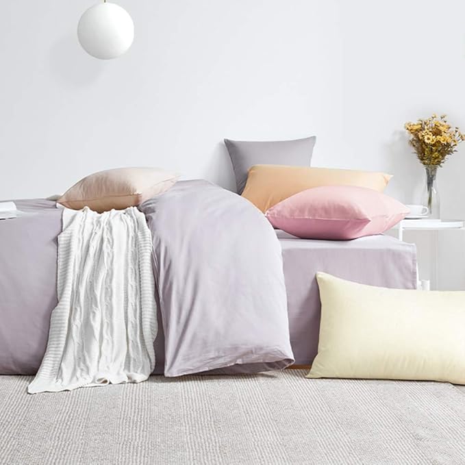 FLXXIE Pillow Cases Queen, Soft Microfiber Pillow Covers - Image 4