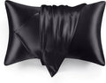 Love's cabin Satin Pillowcase Set of 2 Queen Size 20x30, Cooling Pillow Covers by Lovescabin