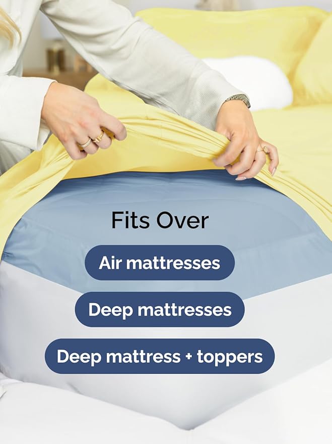 Extra Deep Twin Fitted Sheet - Image 6