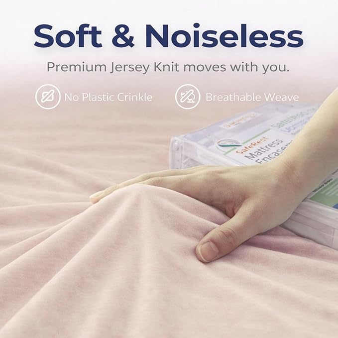 Guardmax Jersey Knitted Twin XL Zippered Mattress Encasement - Image 7
