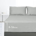 Sunflower Full Fitted Sheet, 1-Piece Deep Pocket Fitted Bottom Sheet 16" by SunflowerHometexUS