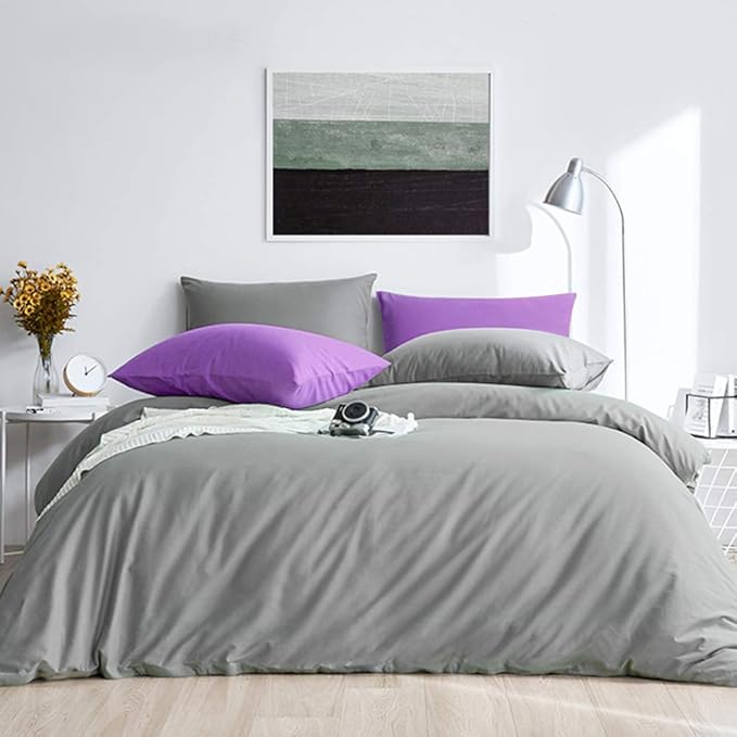 FLXXIE 6 Pack Microfiber Queen Pillowcases, Ultra Soft and Wrinkle, Fade - Image 2