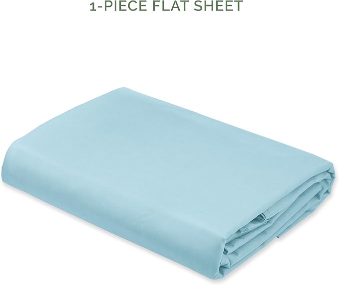 Elegant Comfort Premium Hotel Quality 1-Piece Flat Sheet, Luxury & Softest 1500 - Image 2