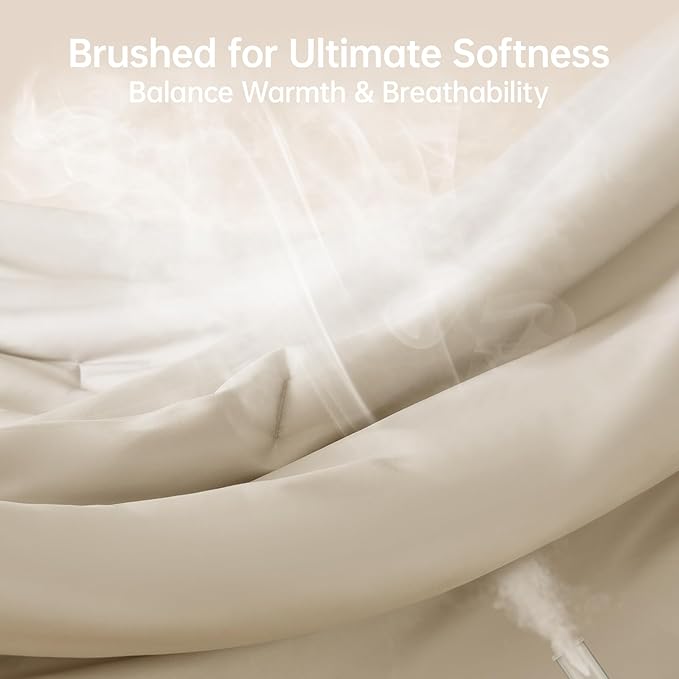 MUXHOMO Queen Comforter Set, All Season Ultra Soft Down Alternative Bedding - Image 3
