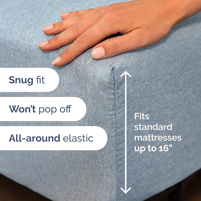 Queen Fitted Bed Sheet - Image 3