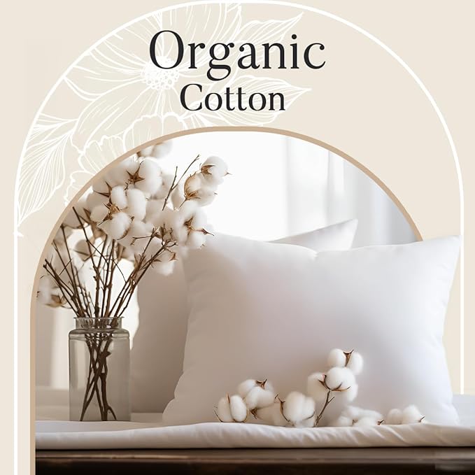 300 Thread Count 100% Organic Cotton Twin Sheets Set - Image 7