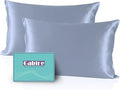 Gabire Mulberry Silk Pillowcases Set of 2, Both Sides Real Silk Pillow Covers by MulberrySilkPillowcases