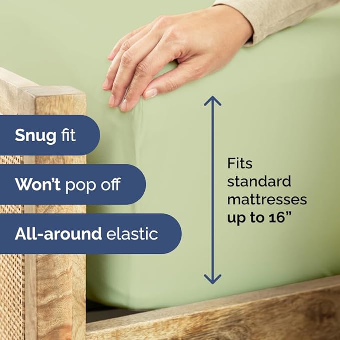 Twin XL Fitted Bed Sheet - Image 3