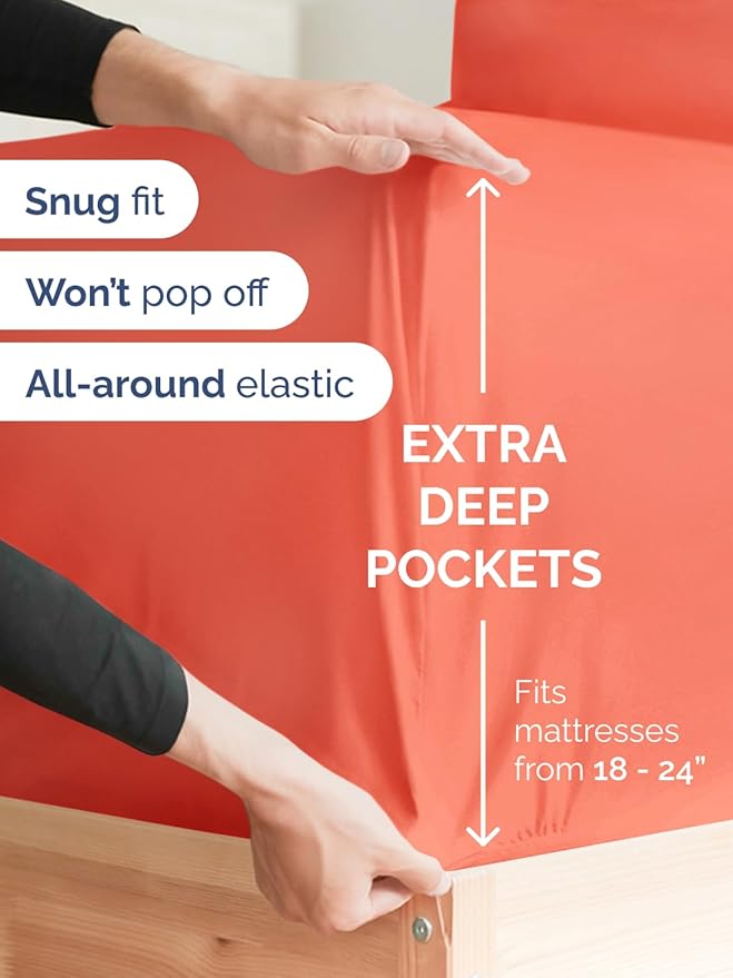 Extra Deep Cal King Sheet Set - Image 3