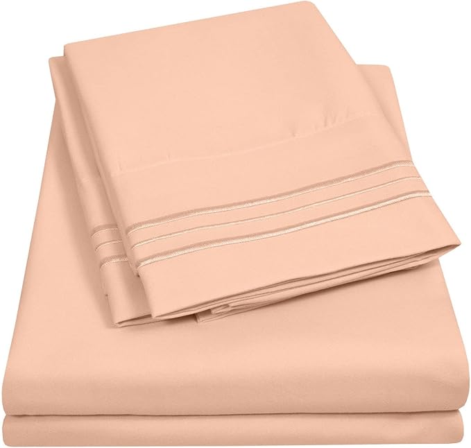 California King Size Sheet Set by SweetHomeCollection