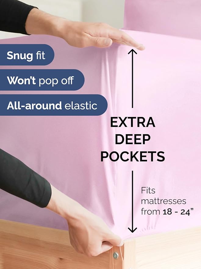 Extra Deep Queen Fitted Sheet - Image 2