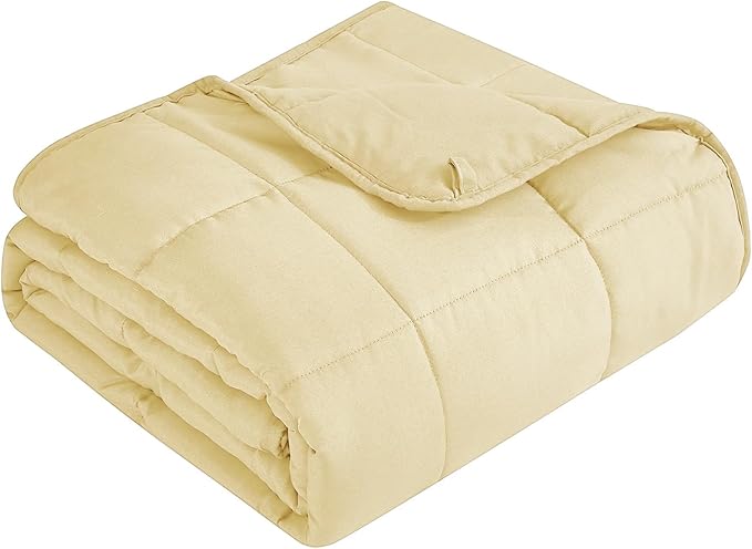 Topcee Weighted Blanket for Adults Twin Size Soft Cooling Heavy Blanket Sleeping by Topcee%E2%80%94ForYourGoodSleep