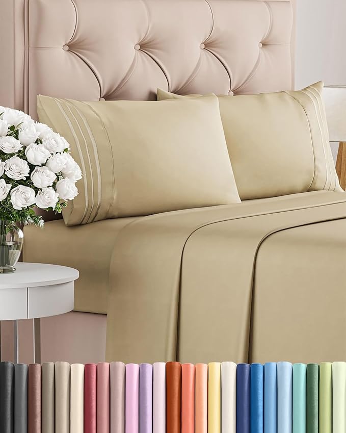 Full Size 4 Piece Sheet Set by CGKUnlimited