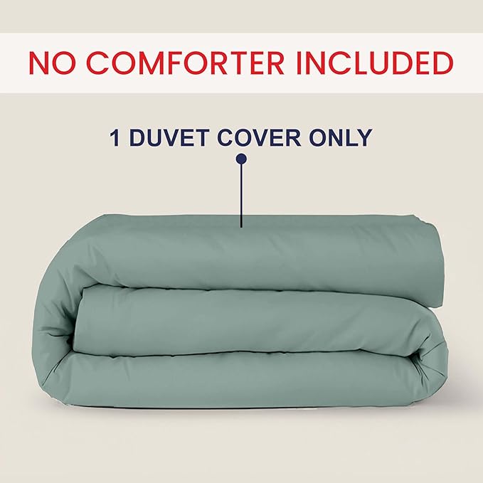 Kotton Culture 1 Pc King Size Duvet Cover Only -100% Egyptian Cotton 600 Thread - Image 2