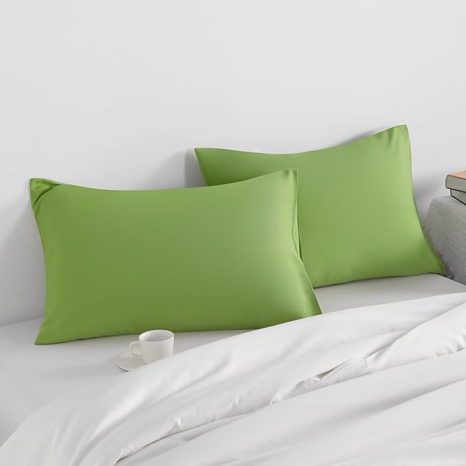 NTBAY King Pillow Cases Set of 2, 2 Pack Brushed Microfiber 20x36 Pillow Cases - Image 2