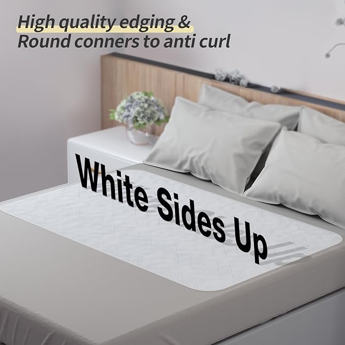 CoolShields Waterproof Bed Pads Incontinence Washable Reusable Bedwetting - Image 6