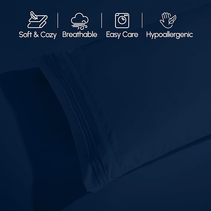 Elegant Comfort Luxurious 1500 Premium Hotel Quality Microfiber Three Line - Image 6