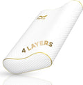 Royal Therapy 4-Layer King, Contour Pillow, Side Sleeper Pillow, Orthopedic by ROYALTHERAPY