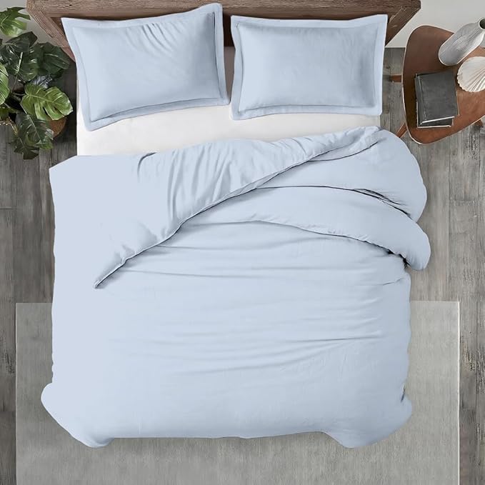 Kotton Culture 3 Pc Twin XL/Twin Duvet Cover Set-100% Egyptian Cotton 600 by KottonCulture