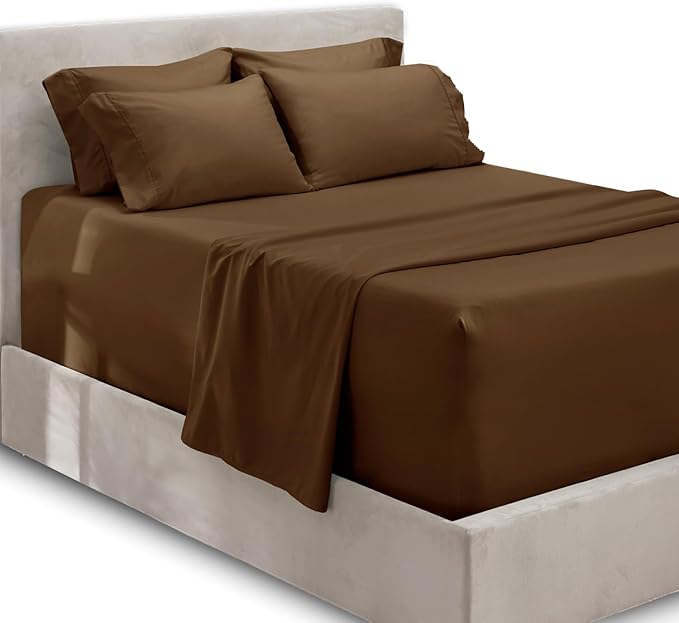 Hearth & Harbor Extra Deep Pocket Queen Sheets Sets by HearthHarbor