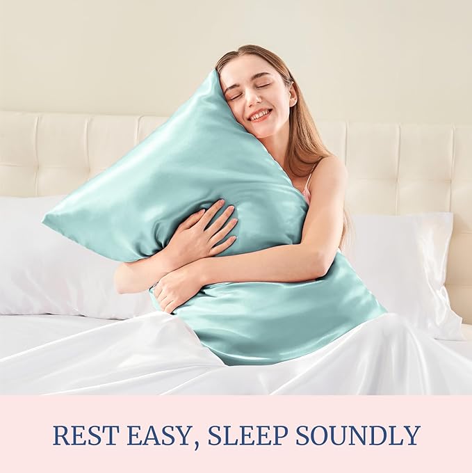 BEDELITE Satin Pillowcase for Hair and Skin, Super Soft and Cooling Similar to - Image 5
