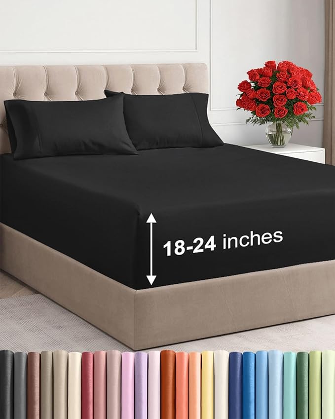 Extra Deep Cal King Sheet Set by CGKUnlimited