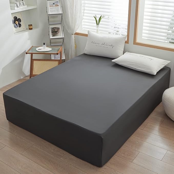 Bedding Queen Size Fitted Sheet Only- Bottom Matress Fitted Sheet-Fits 15inches - Image 9