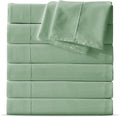 Maple&Stone Queen Flat Sheet 6 Pack, Premium Soft & Breathable, Brushed by MapleStone