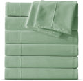 Maple&Stone Twin Flat Sheet 6 Pack, Premium Soft & Breathable, Brushed by MapleStone