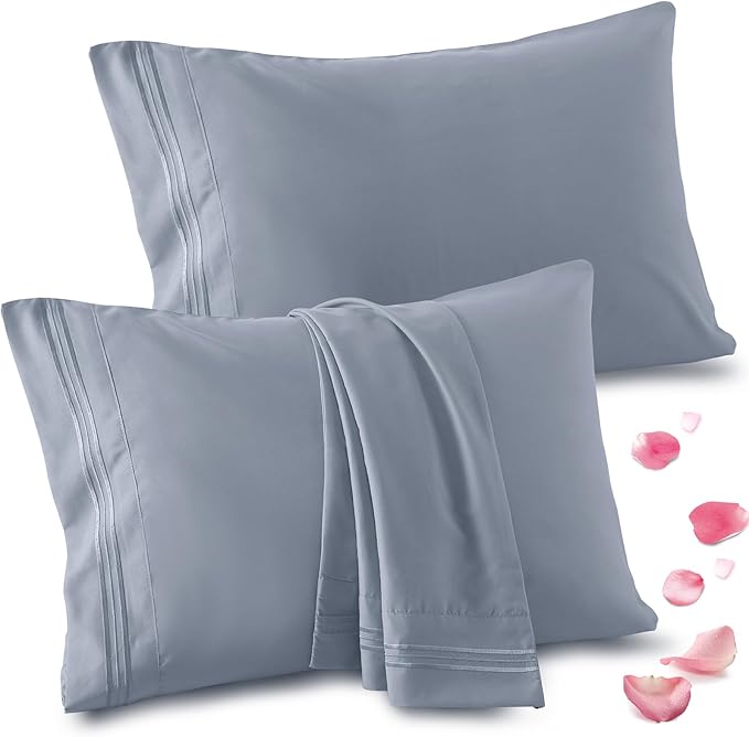 Vonty 2 Pack Standard Pillow Cases by CreateCozyLife