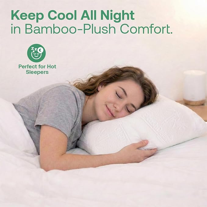 Premium King 20''x38'' Waterproof Pillow Protector Covers - Image 2