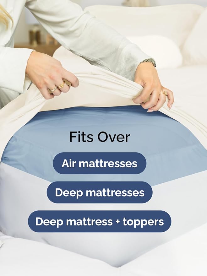 Extra Deep Twin XL Fitted Sheet - Image 6