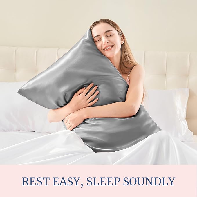 BEDELITE Satin Pillowcase for Hair and Skin, Super Soft Similar to Silk Pillow - Image 5