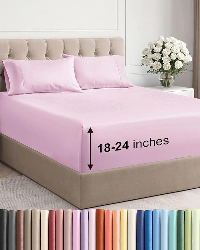Extra Deep Cal King Sheet Set by CGKUnlimited